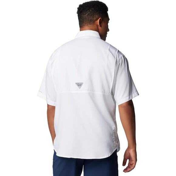 Columbia Tamiami II Short-Sleeve Shirt for Men - White - L - Picture 3 of 9